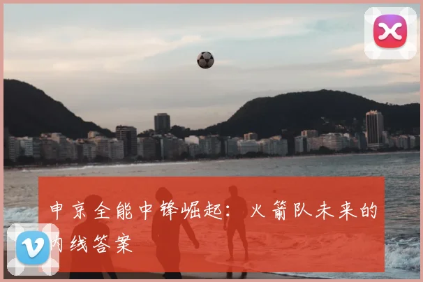 申京全能中锋崛起：火箭队未来的内线答案
